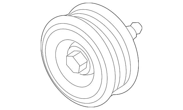 Genuine Nissan Accessory Drive Belt Idler Pulley 11925-1JA0A