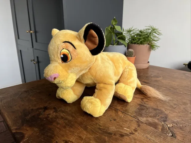 Official Disney Store Exclusive Stamped Simba Lion King Soft Plush Cute Toy