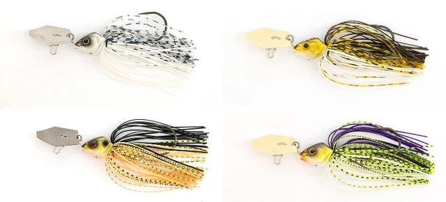 Fox Rage Bladed Jig Chatterbait Jighaken mit Fransen Jig Jigkopf Raubfisch Jigs