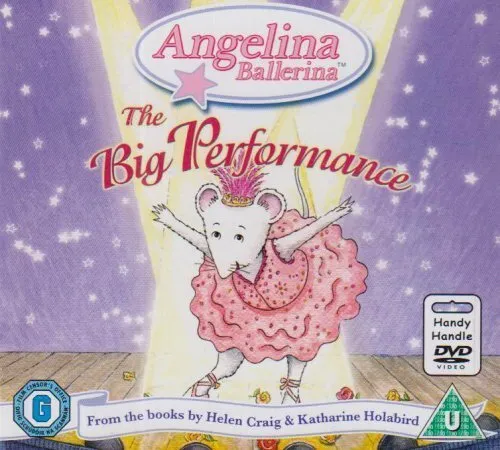 Angelina Ballerina - The Big Performance [DVD], Angelina Ballerina, Used; Good B