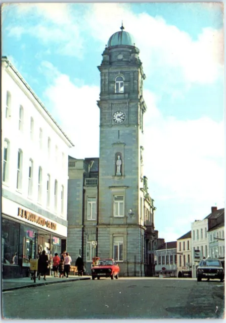 Postcard - Clock Tower, Town Hall - Enniskillen, Northern Ireland