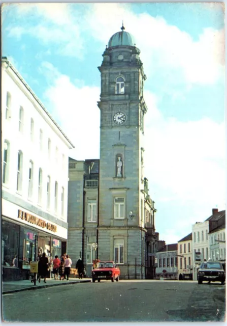 Postcard - Clock Tower, Town Hall - Enniskillen, Northern Ireland