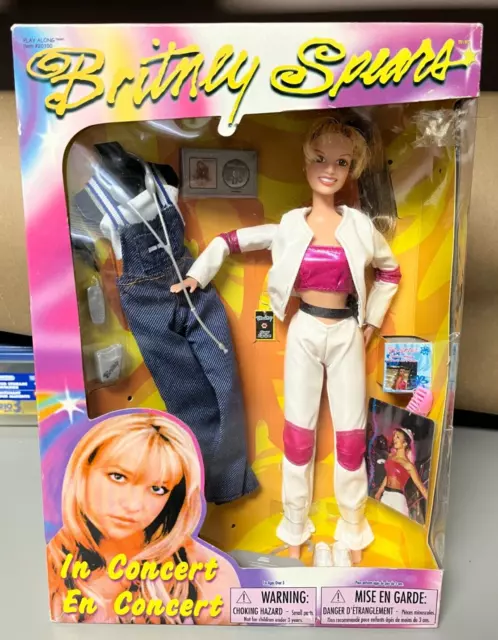 VINTAGE BRITNEY SPEARS Live! In Concert Doll 1999 Complete w/ Box ...