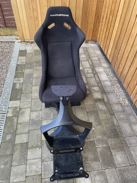 HUMAN RACING SIM Racing Rig Cockpit For Logitech racing Wheels £200.00 ...