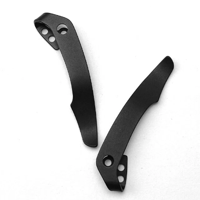 Titanium Back Clip Pocket Clip For ColdSteel Voyager 29TLCC Folding Knife Parts