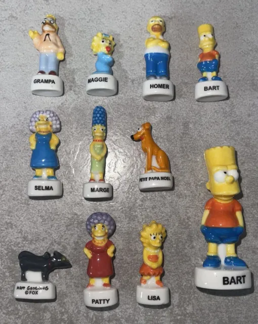 Feves Série Complète 2016 " La Famille Simpson " + 1 Hors Série