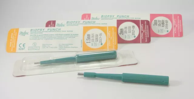1 Biopsy Punch Mole - steril - Skindiver(1,5mm) Dermal Anchor STUDIO INKgrafiX®