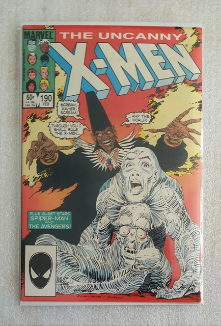 UNCANNY X-MEN Vol.1 #190 (1985) CHRIS CLAREMONT JOHN ROMITA JR - MARVEL COMICS