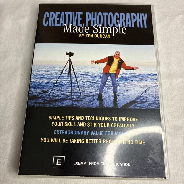 Postal Postal CREATIVE PHOTOGRAPHY MADE Simple by Ken Duncan (DVD) Region 4 Free AUS ...