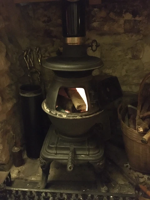 CAST IRON POT belly stove - Masport Klondike £166.99 - PicClick UK