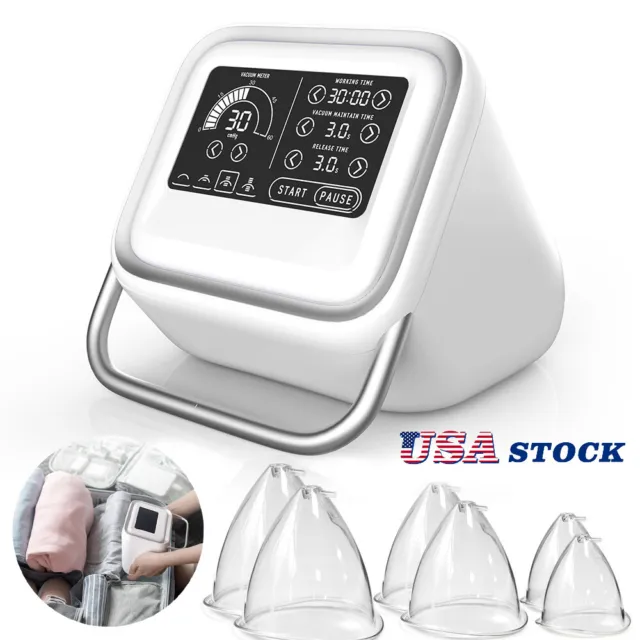 150ML Breast Enlargement Butt Enhancement Vacuum Therapy Body Massage Machine US