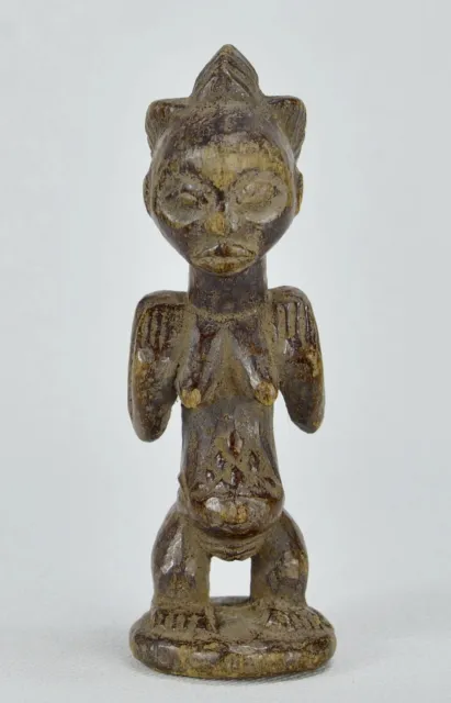 Miniature LUBA female figure statue sculpture Congo African Tribal Art MC1921