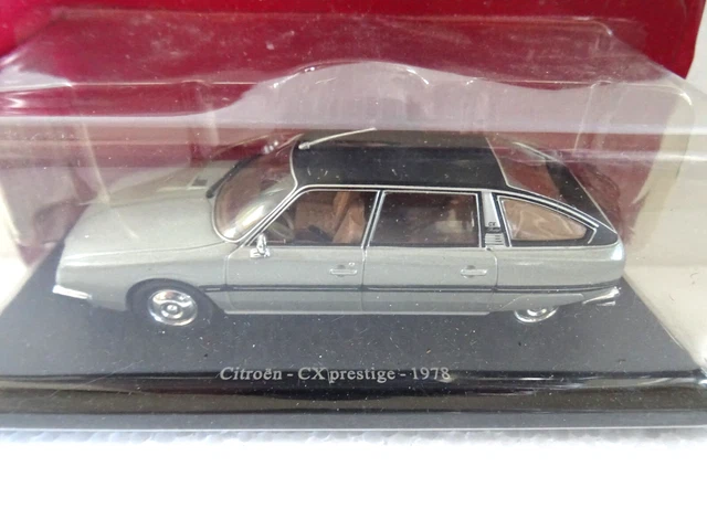 Modèle Réduit CITROËN CX Prestige 1978 Gris - Échelle 1:43 - Universal Hobbies - Occasion
