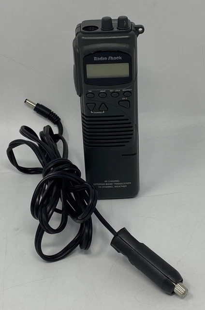 Radio Shack TRC-234 5-Watt, 40-Channel  CB Walkie-Talkie with 10 Weather READ!