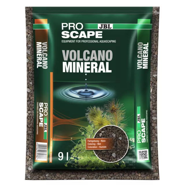 Proscape Volcan Minérale 9l Vulkanischer Natur-Bodengrund pour Aquascaping