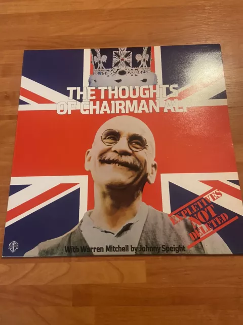 Warren Mitchell / Alf Garnett ~ The Thoughts Of Chairman Alf ~ 1977 Uk Vinyl Lp