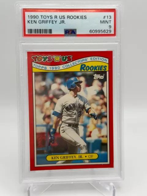 1990 Topps Toys"Я"Us Rookies #13 Ken Griffey Jr. PSA 9 1990 Topps Toys"Я"Us Rookies #13 Ken Griffey Jr. PSA 9