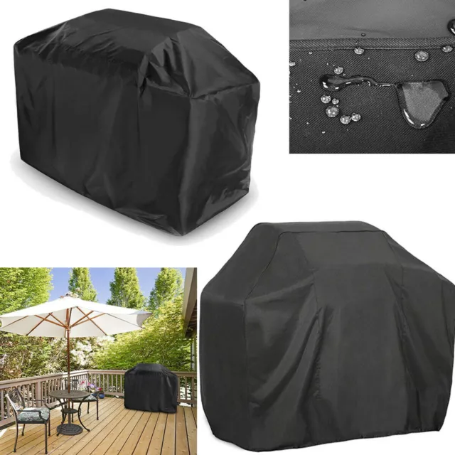 Xl 200Cm Bbq Cover Waterproof Garden Barbecue Grill Heavy Duty Protector Outdoor