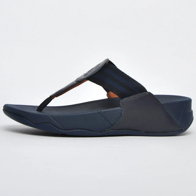 FitFlop Women's Ladies Walkstar Toe-Post Thong Summer Wedge Designer Sandals