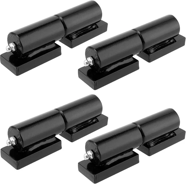 HEAVY DUTY BARREL Gate Hinge Weld On Trailer Gates Hinges Black 5 Inch