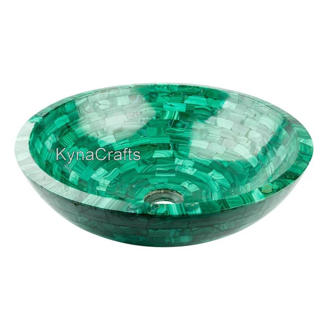 45,7cm Mosaico Arte Decorativo Lavabo Mármol Blanco Cocina De Casa