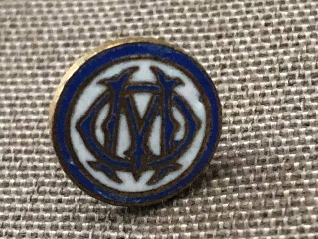 Football : Ancien insigne de l'Olympique de Marseille - années 40