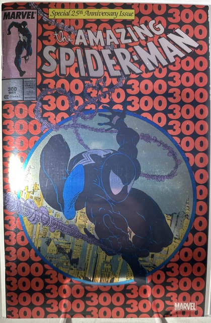 AMAZING SPIDER-MAN 300 FOIL VARIANT 2023 FACSIMILE NM+ CLASSIC MCFARLANE CGC It!