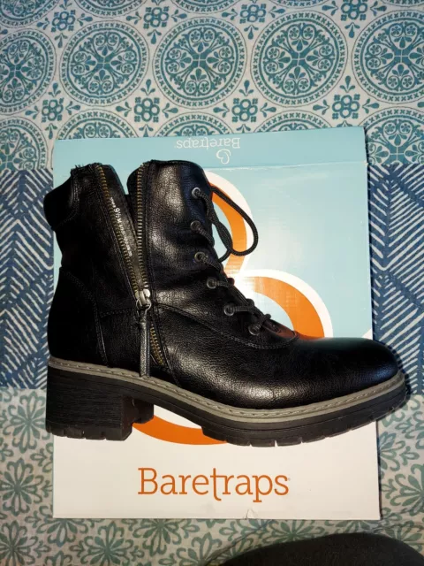 Baretraps Womens Asher Black - Ankle Boots Shoes size 9.5 M  NEVER WORN