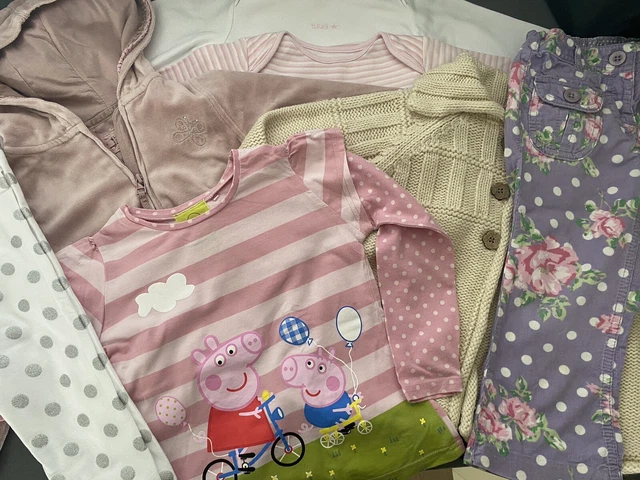 Baby Girls Autum Winter Clothes Bundle, Age 2-3 Years ,7 Items