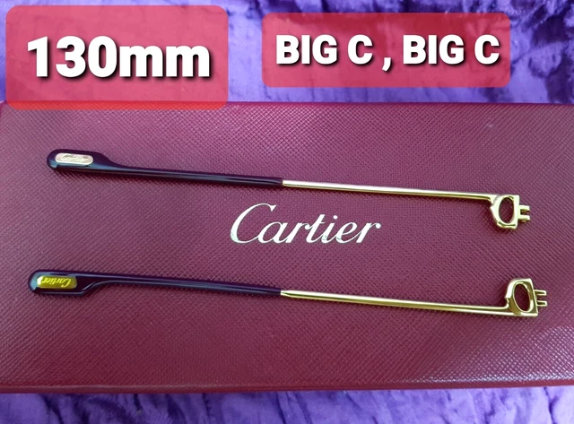 Lunette Cartier Occhiali Aste sinistra e destra Sostituzione braccia Pezzi...