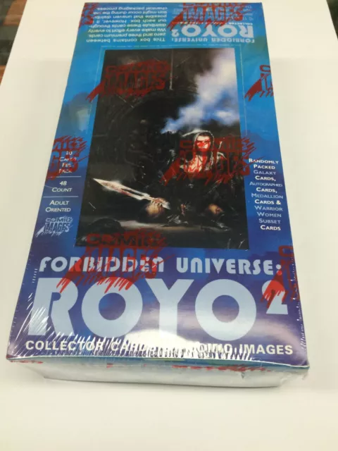 1994 Comic Images Fantasy Art ROYO 2- Forbidden Universe Trading Card Box(48)x2