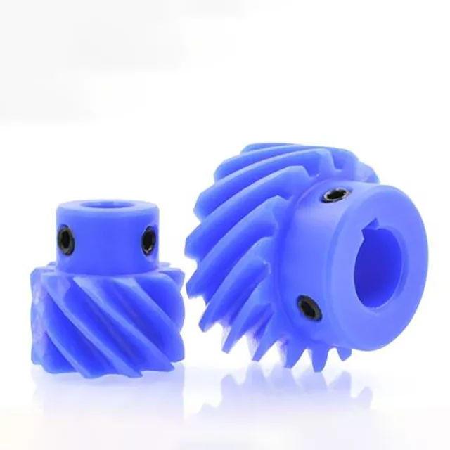 Plastic Helical Gear 1/1.5/2 Mod 45° Left-Hand Rotary Pinion Transmission Gears