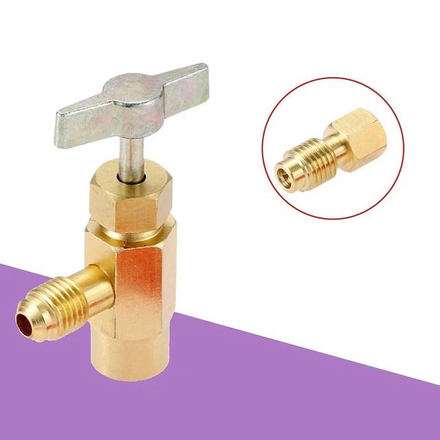 Adattatore 1/2\"" 1 pezzo refrigerante R134A sistemi pompe per vuoto kit distributore