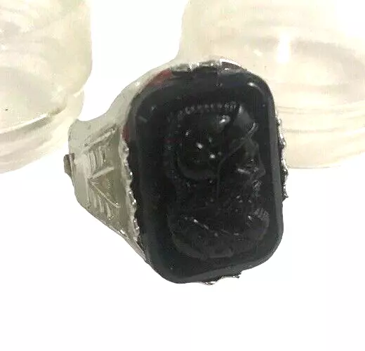 NOS Crackerjack Gumball Vending Machine Prize Toy Roman Soldier Cameo Ring
