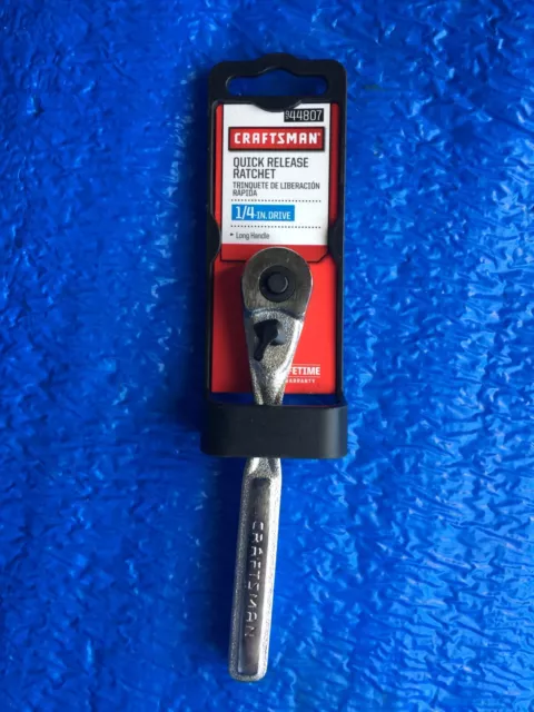 NEW Craftsman 1/4 Ratchet SOCKET WRENCH QUICK RELEASE  44807