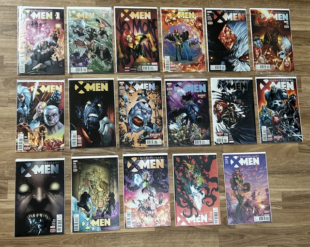 Extraordinary X-Men 16 (9.0+) Numbered Issues #1-16,#20 Bagged & Boarded 2016-17