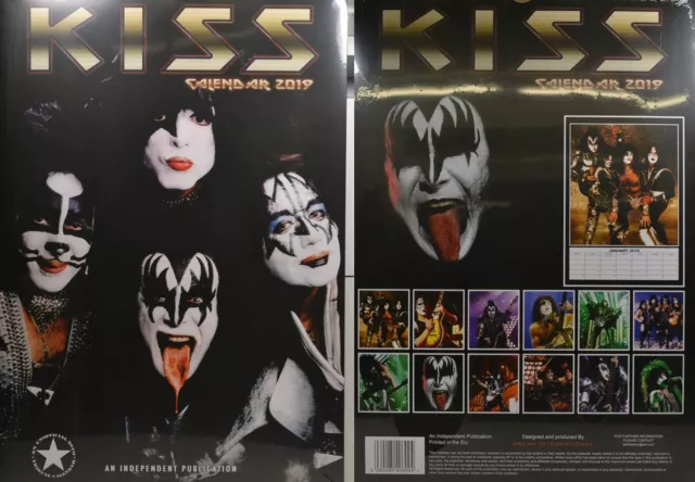 Kiss Kalender 2019  (Dream) Neu