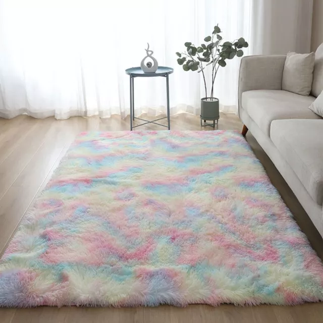 Tapis en peluche ultra doux réconfortant facile à entretenir pour antidérapan