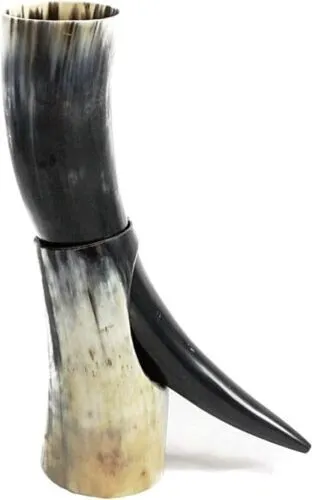 Viking Drinking Horn with stand - Medieval Inspired Beer