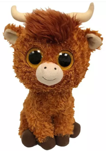 TY Beanie Boo - Angus the Highland Cow - Medium - Limited Edition