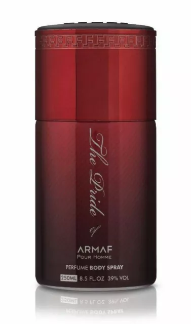 Armaf Los Pride 24Hr Pour Homme Rojo Perfume Spray para Hombre 250ML