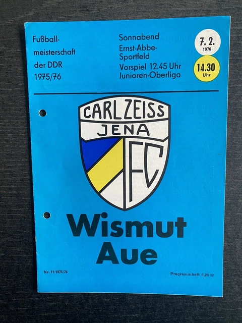Fanion / Maillet FC Carl Zeiss Iéna – Souvenir Match 1974 (Occasion)