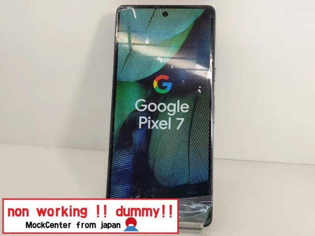 【dummy!】 Google Pixel 7 （color black） non-working cellphone