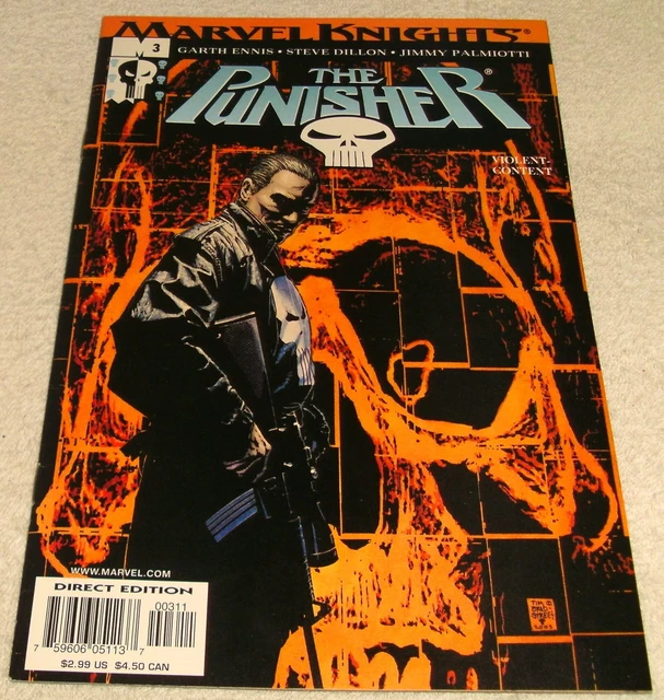 Marvel Knights The Punisher Vol 4 # 3 Vf+