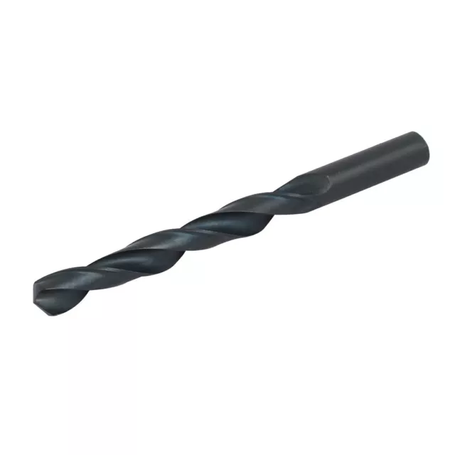 13mm Dia 2 HSS-flûte tige droite Twist Noir Outil perçage Foret