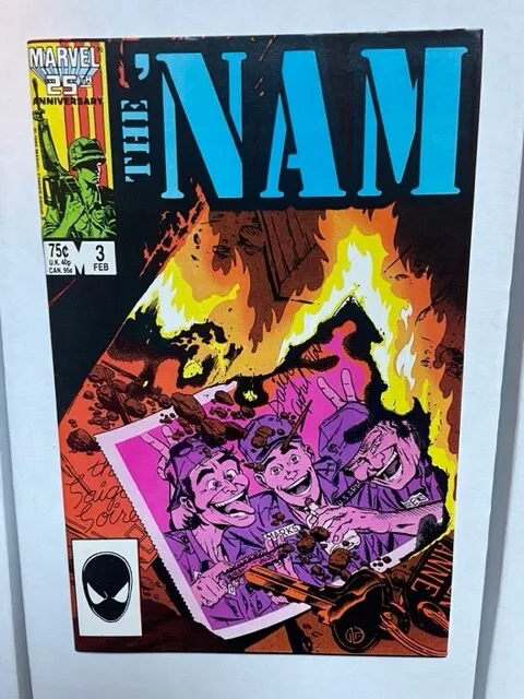 The 'Nam #3 (Marvel Comics, 1987) Doug Murray, Michael Golden VF/NM