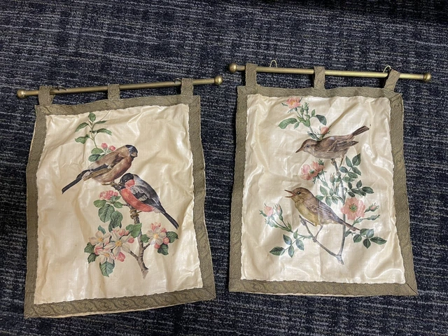 West Germany Rosel Erzeugnisse Tapestry Set Birds