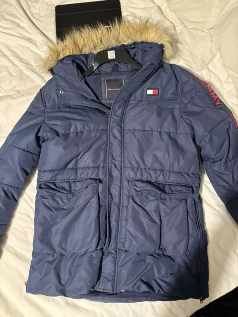 Tommy Hilfiger Navy Coat 16 - 18years