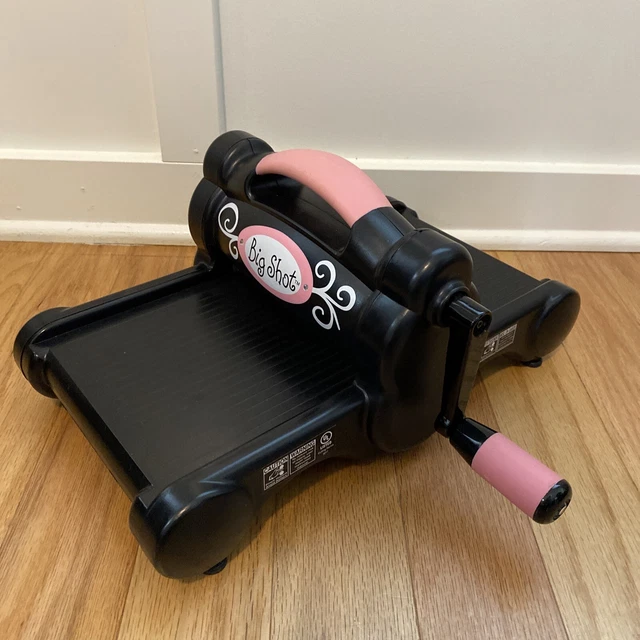 STAMPIN UP! SIZZIX BIG SHOT Manual Die Cutting Embossing Machine Pink