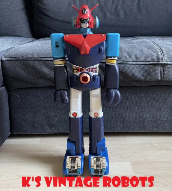 Original~1976 POPY Jumbo Machinder Combattler V~shogun Warriors Voltes Combattra Original~1976 POPY Jumbo Machinder Combattler V~shogun Warriors Voltes Combattra